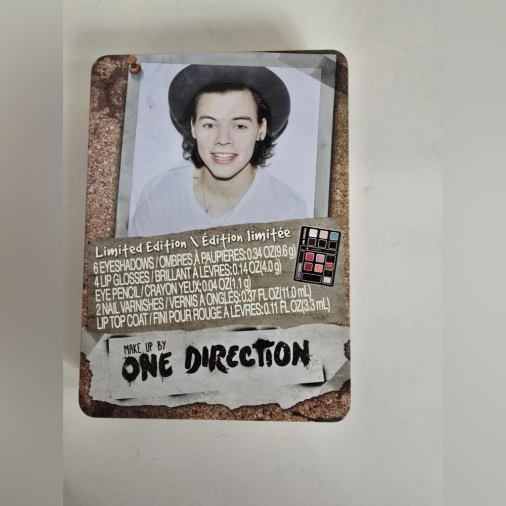 NEW Harry Styles Palette MakeUp Limited Edition Tin One Direction 2014 tin only